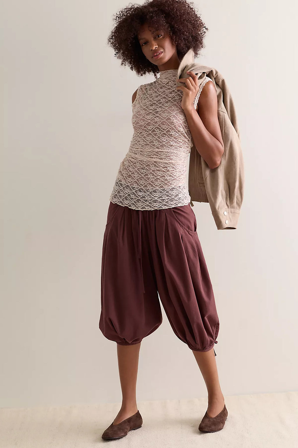 Pretty Problem Mock Neck Tank
