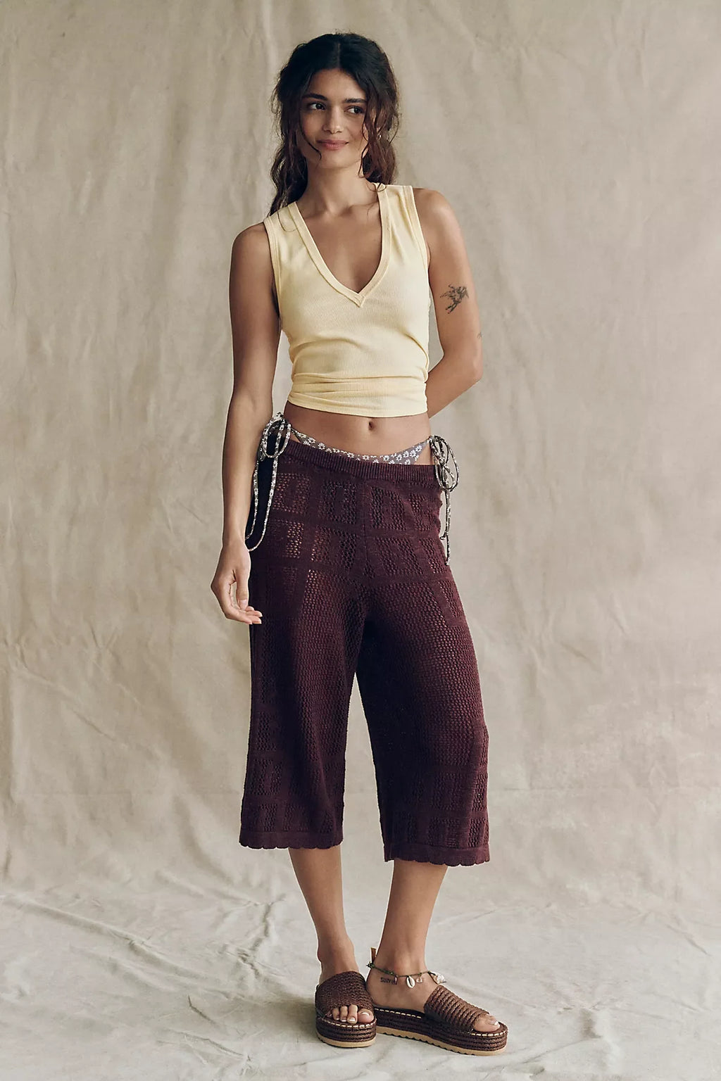 Corbyn Fauxchet Capris