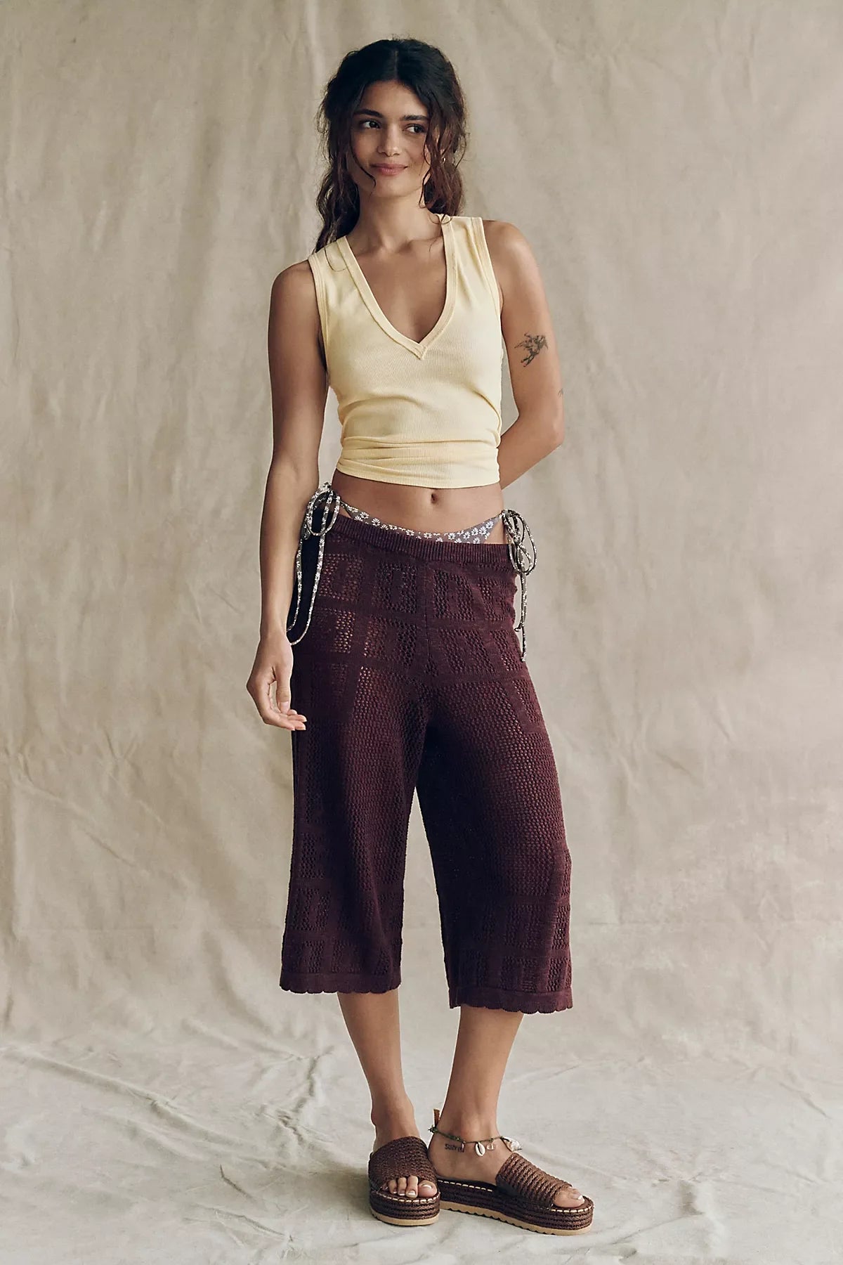 Corbyn Fauxchet Capris