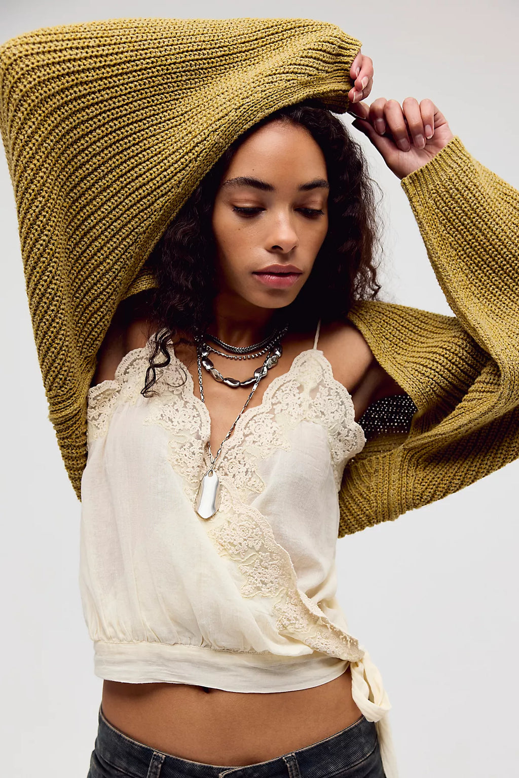 We The Free Easy Knit Cotton Shrug