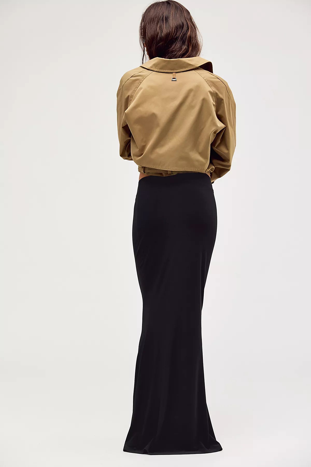 Norma Kamali Obie Long Skirt
