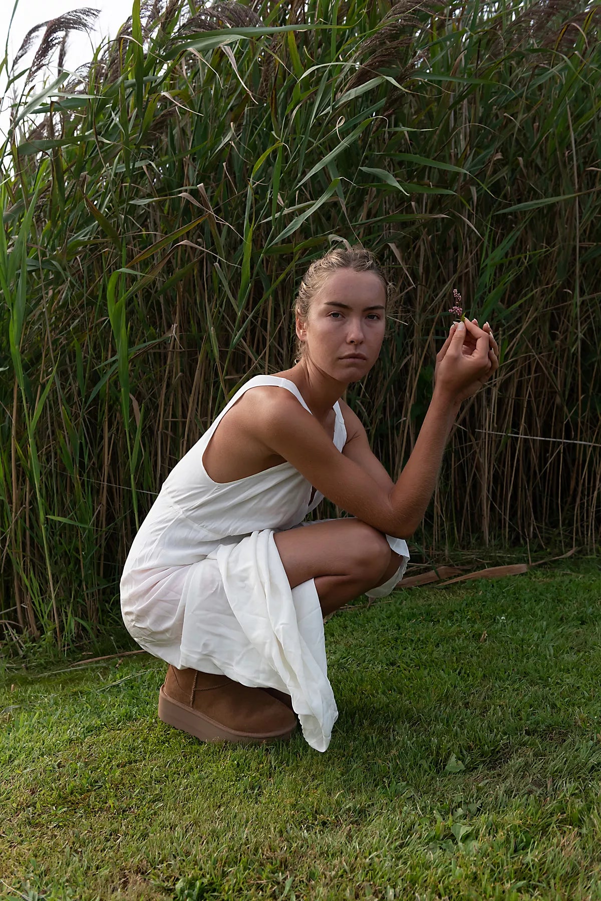 Vintage 1940s Silk Slip Dress