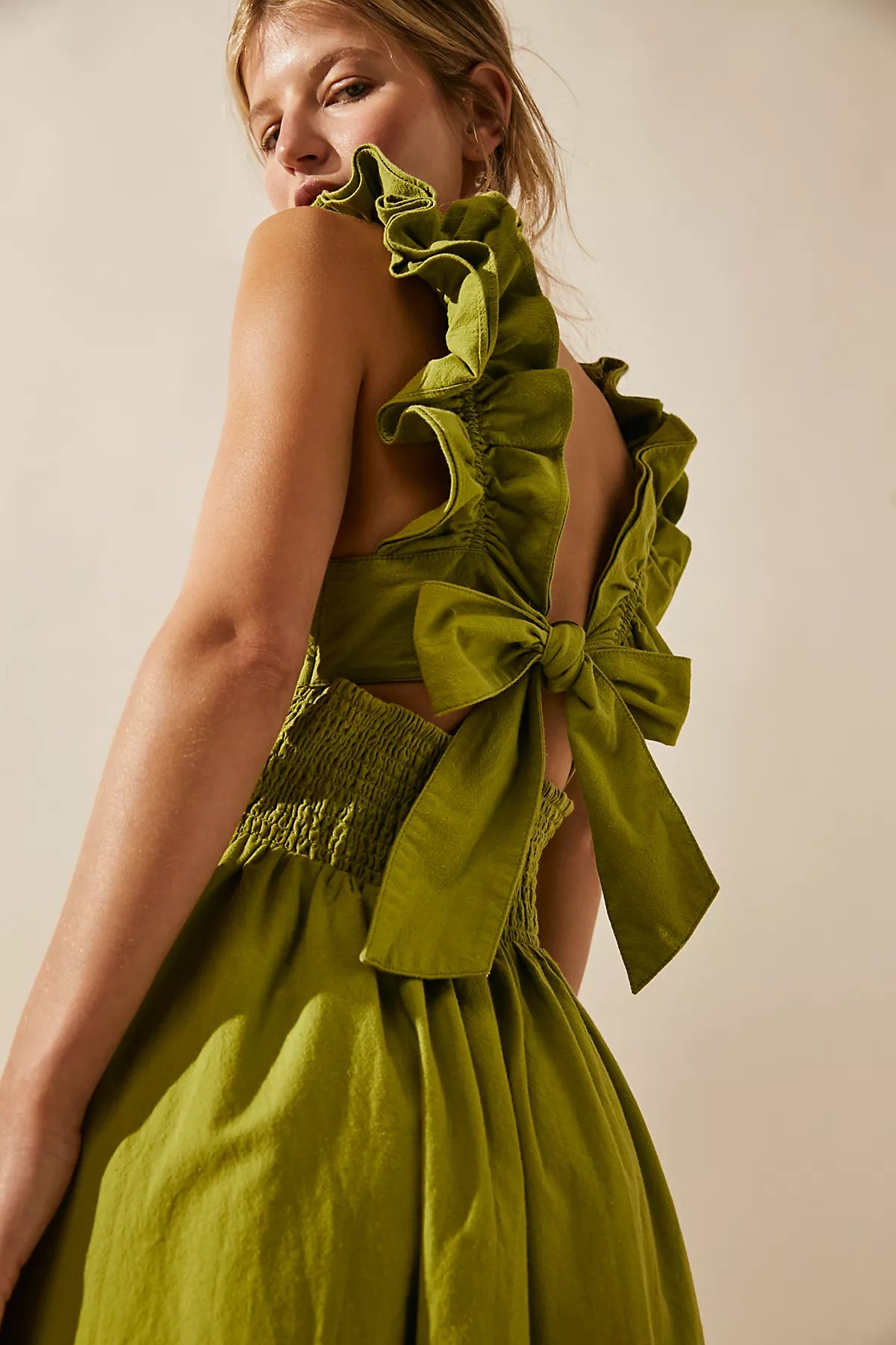 Ruffle It Up Midi Dress