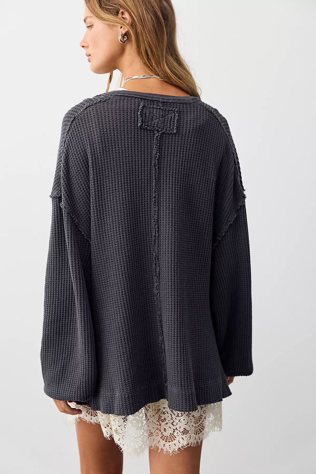 We The Free Montreal Oversized Thermal Henley