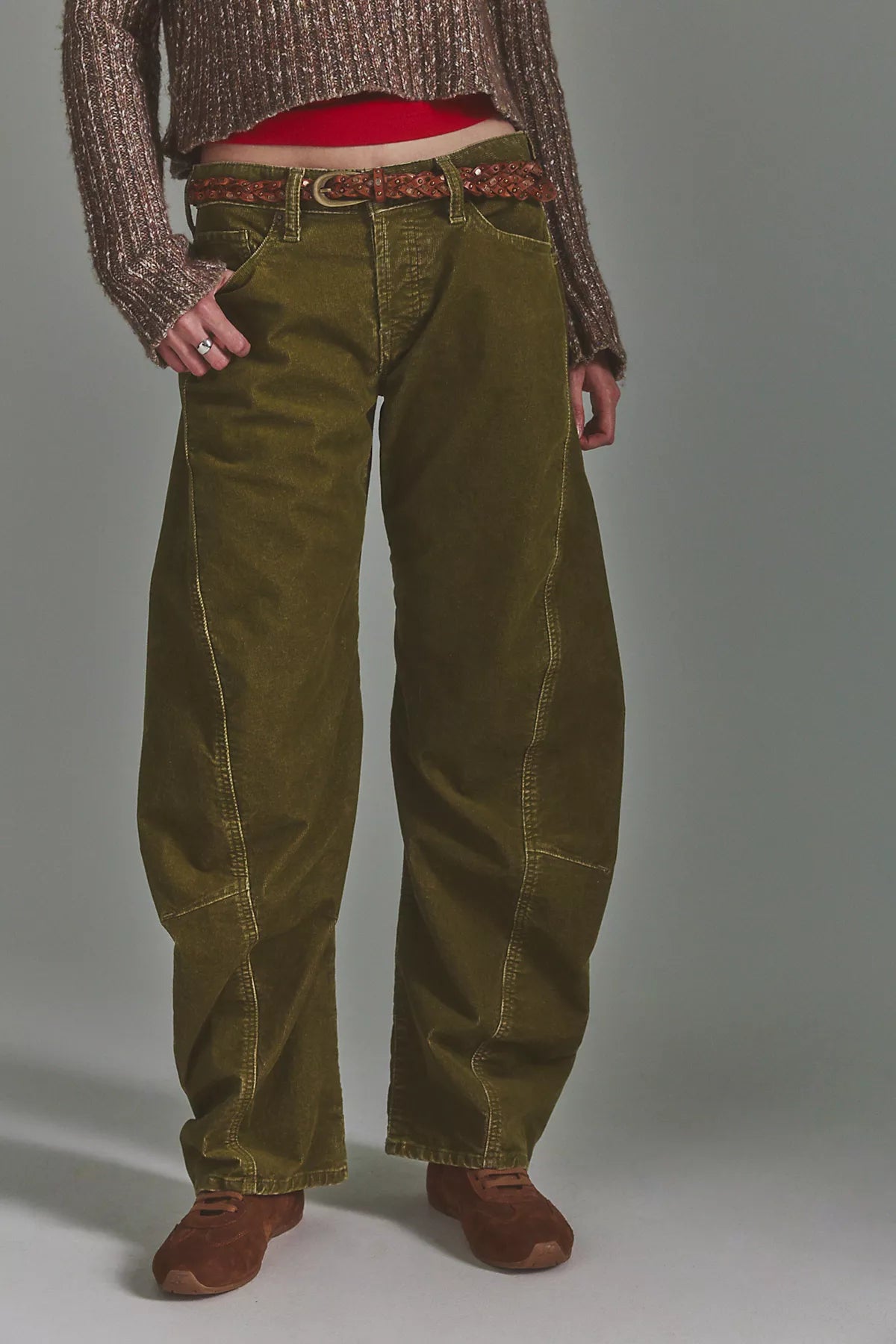 We The Free Fable Washed Cord Twisted Jeans