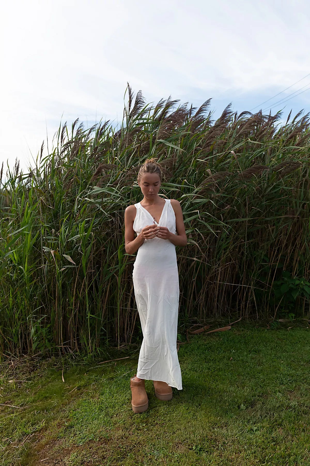 Vintage 1940s Silk Slip Dress