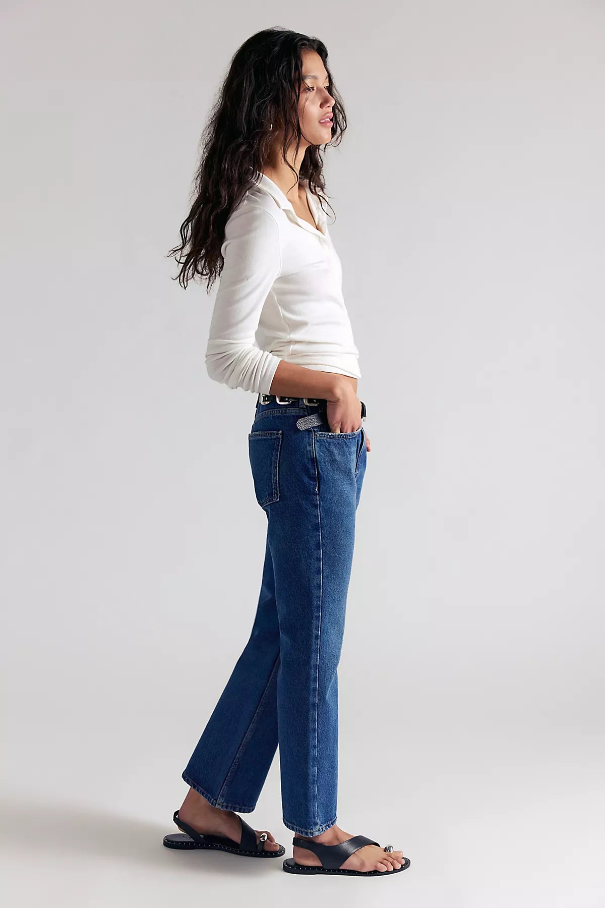 We The Free Elowen Cropped Flare Jeans