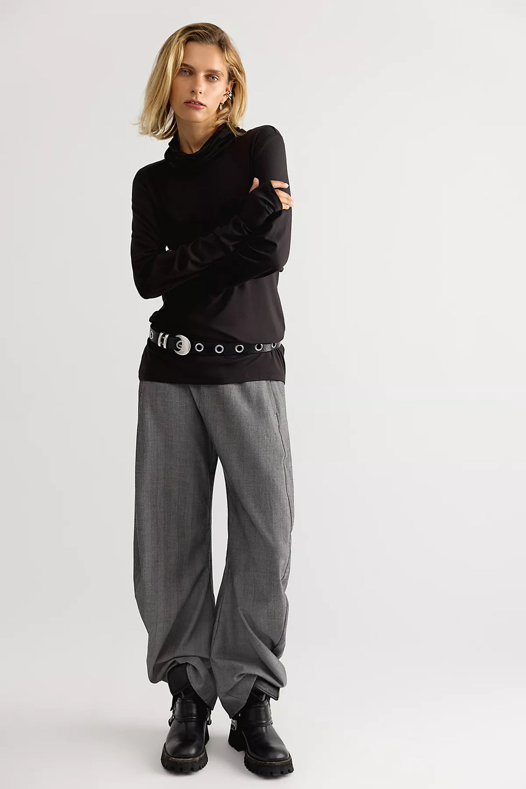 Nicholas K Demi Turtle-Neck Long Sleeve Top