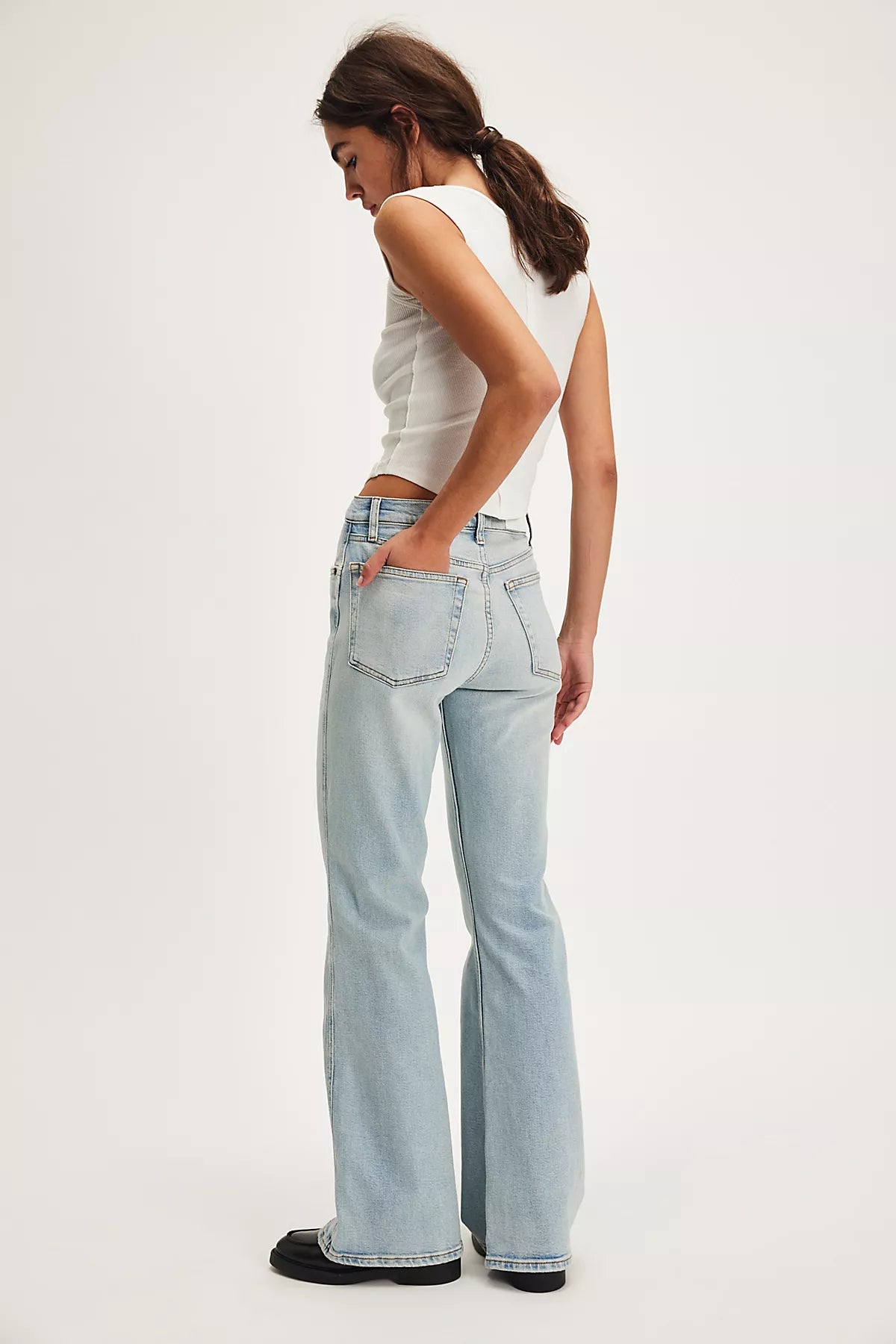 RE/DONE The Riding Flare Jeans