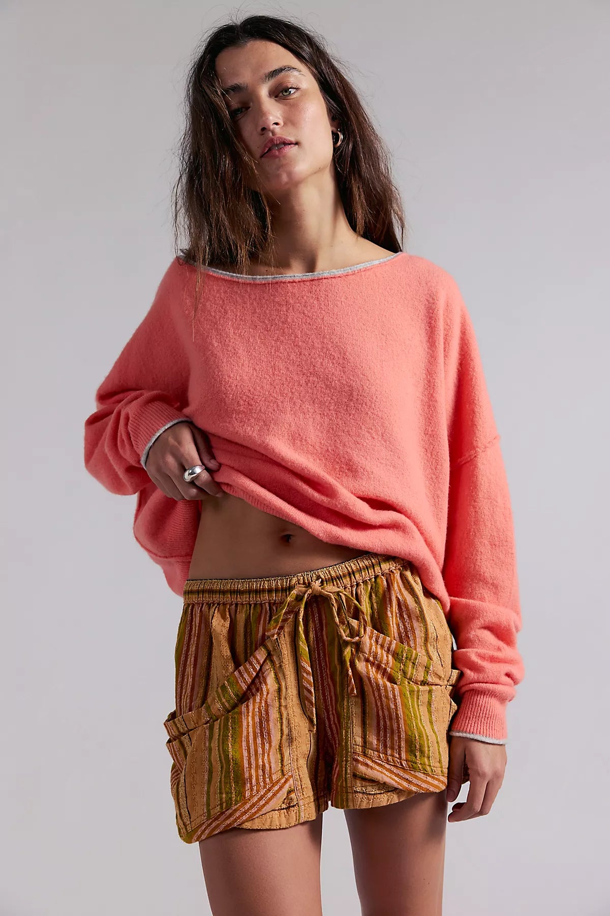 Good Fortune Stripe Shorts