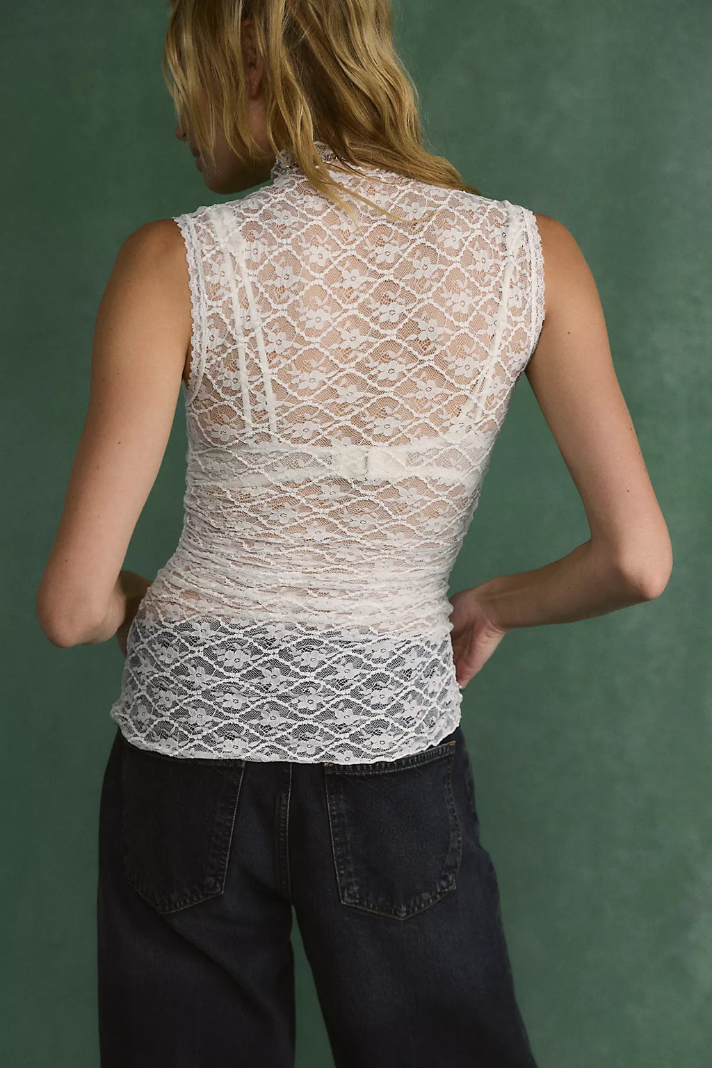 Pretty Problem Mock Neck Tank