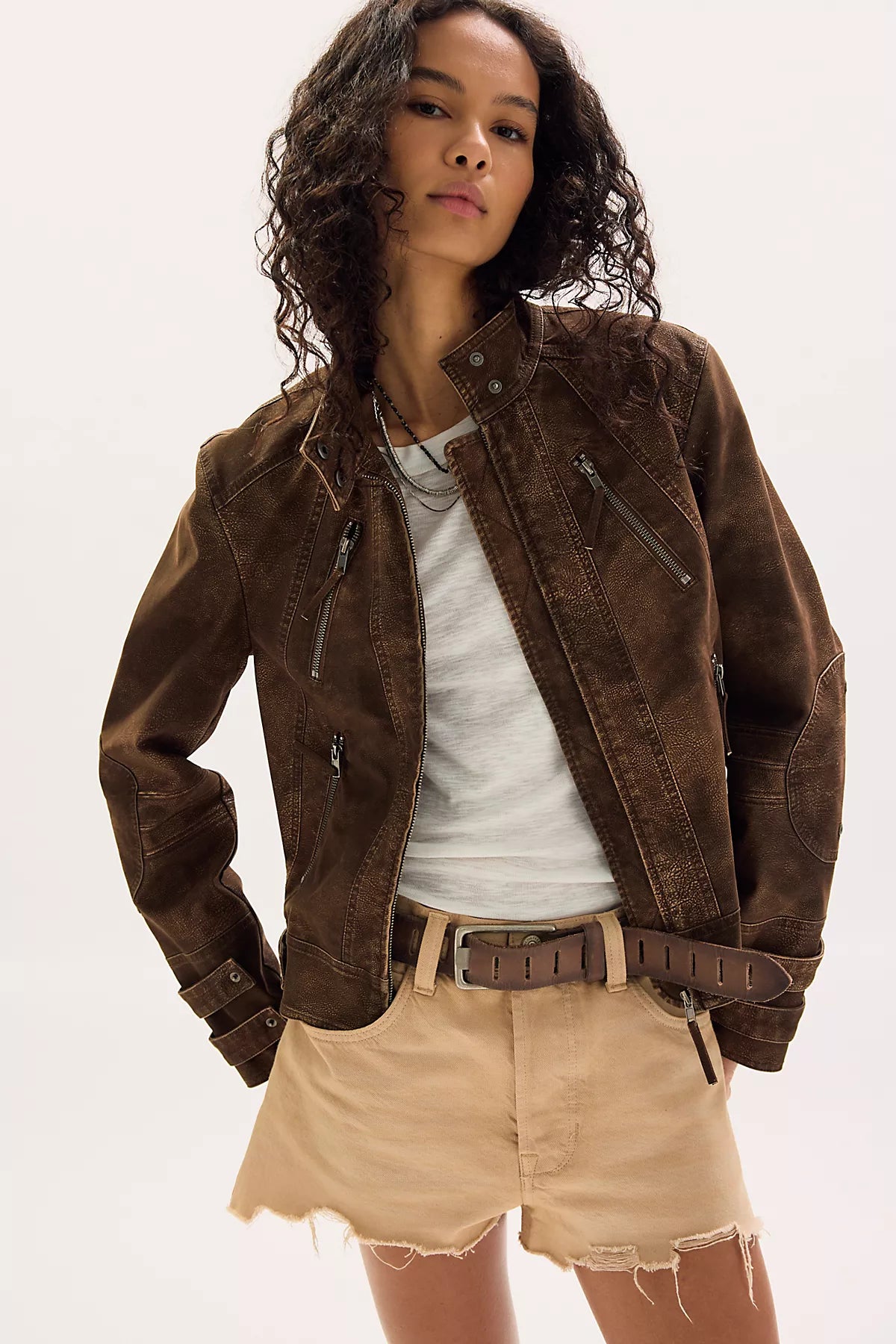We The Free Jesse Vegan Suede Jacket