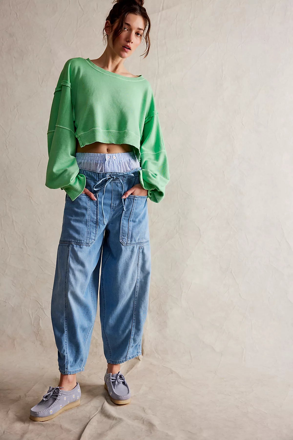 We The Free Camden Cropped Sweatshirt