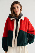 The Tiny Big Sister Sherpa Jacket