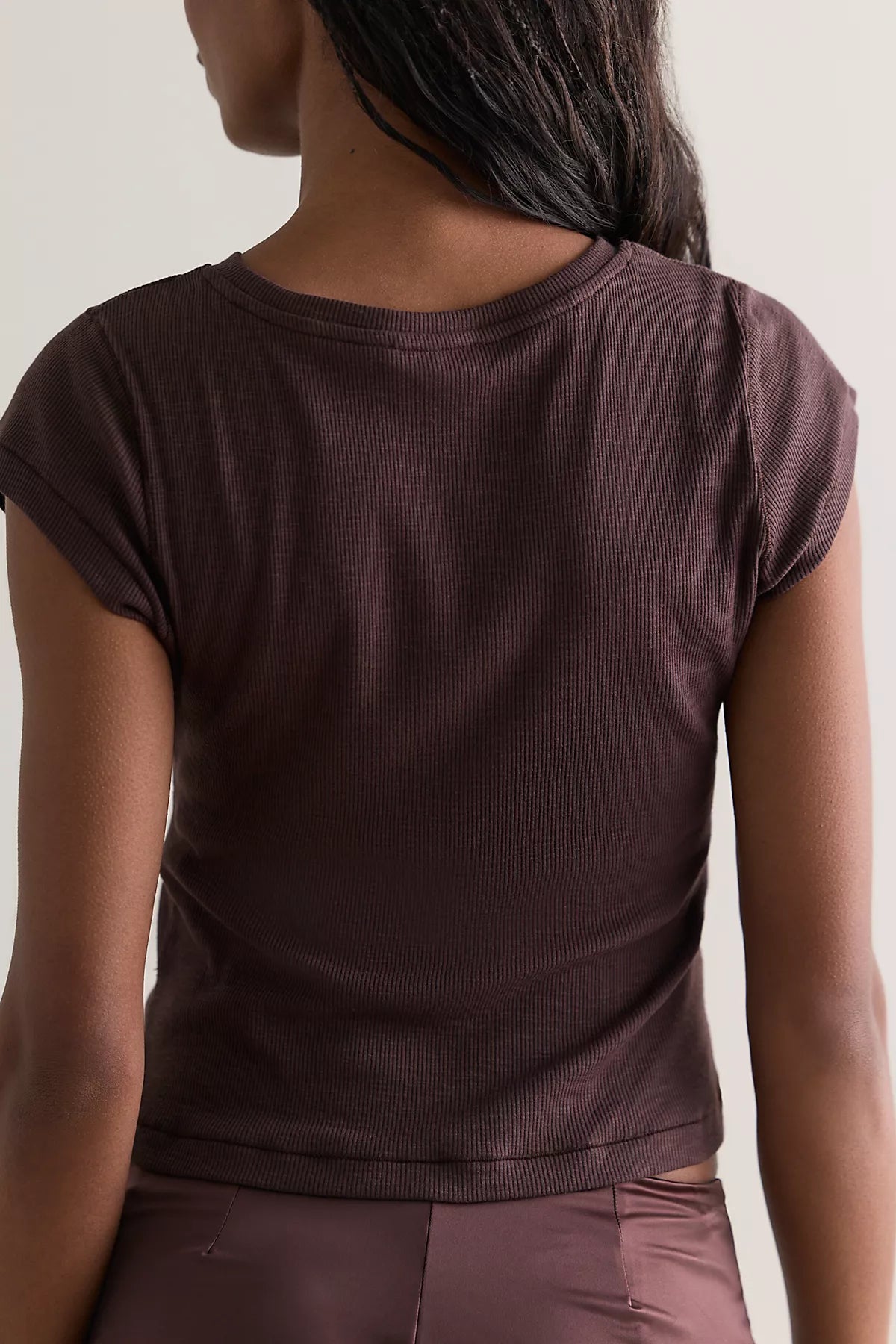 Keeping It Light Ribbed Baby Tee