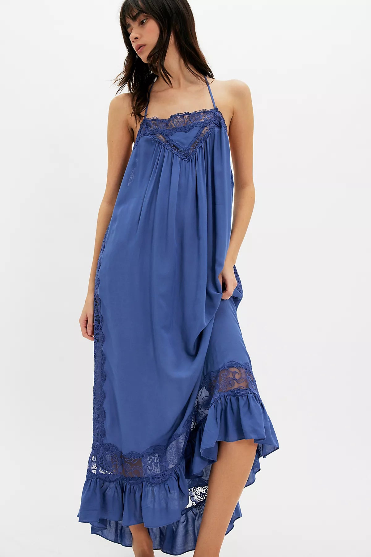 Kiss Me Later Maxi Slip Dress