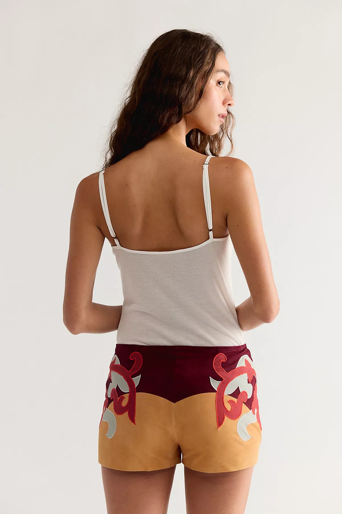 Nigel Preston Festival Suede Shorts