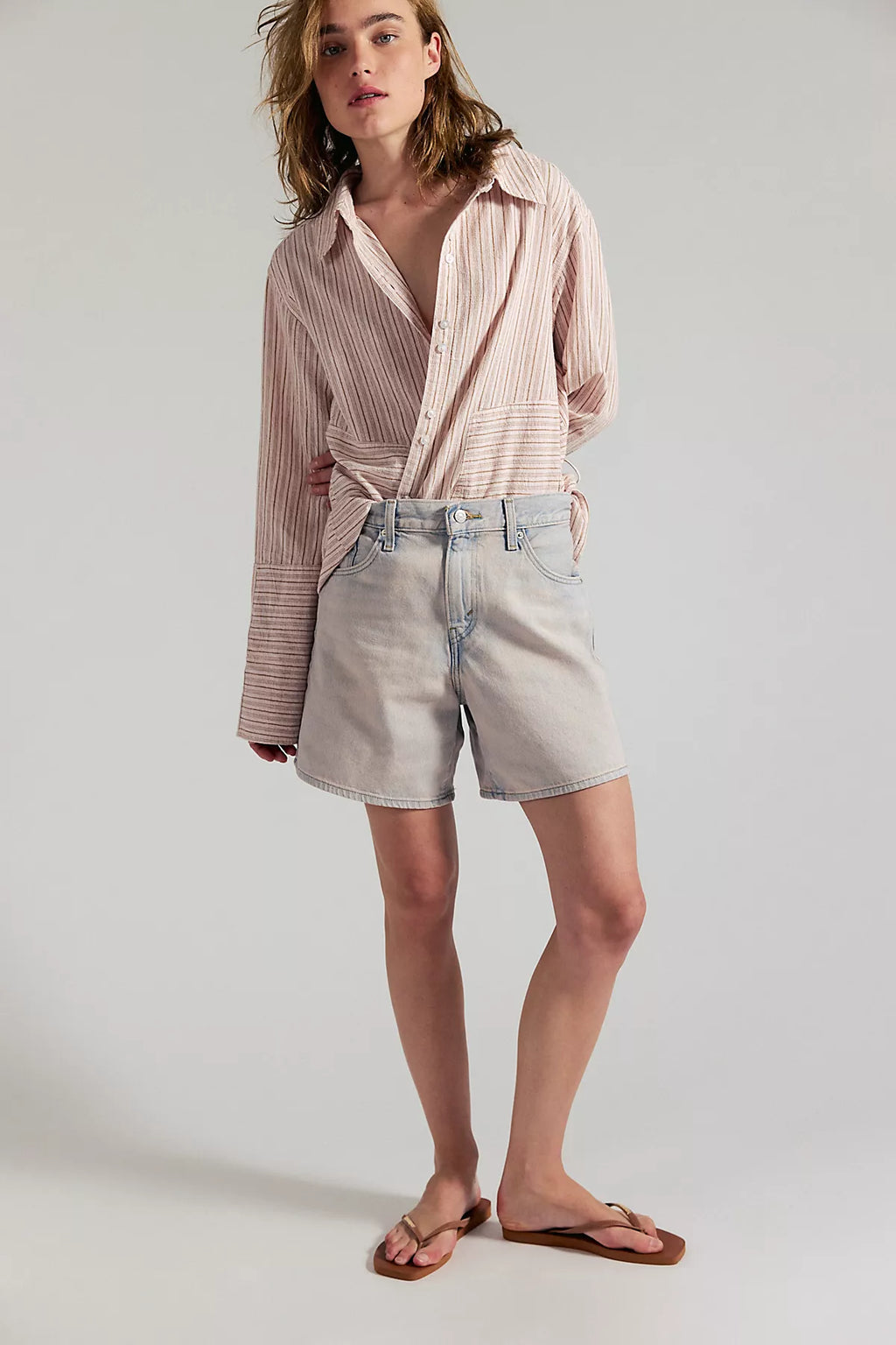 Levi's High-Rise Baggy Shorts