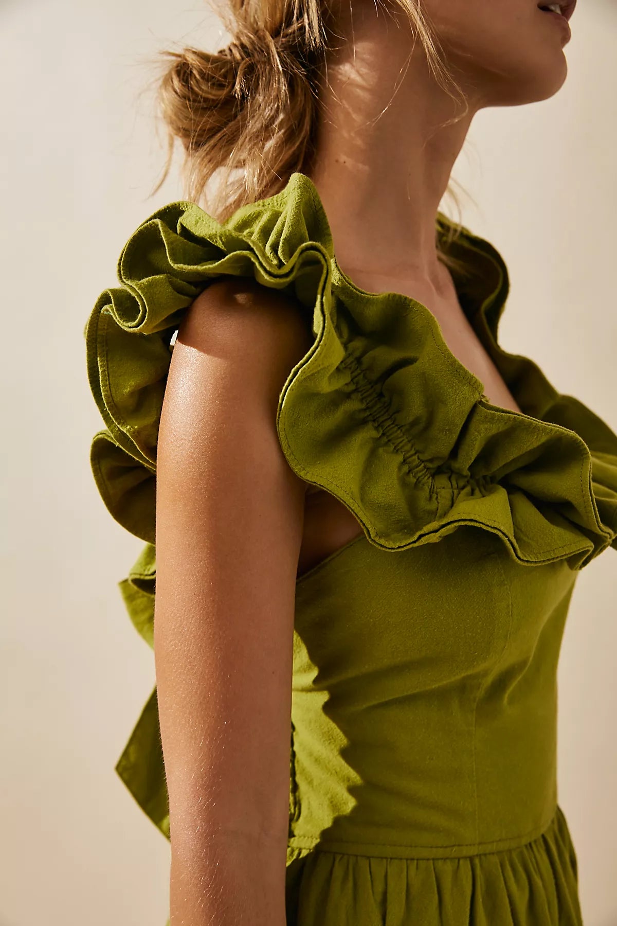 Ruffle It Up Midi Dress