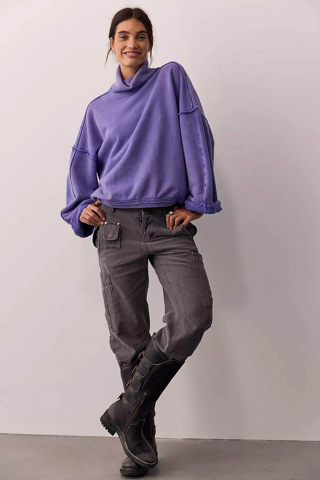 We The Free Mod In This Funnel-Neck Pullover