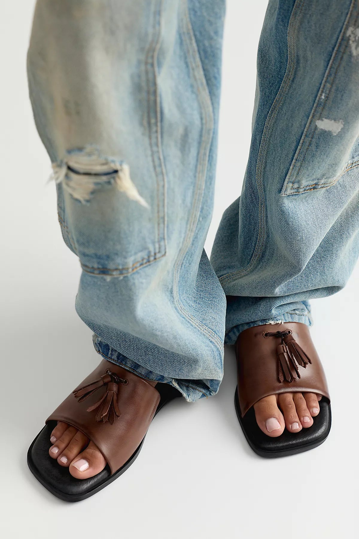 Tula Tassel Sandals