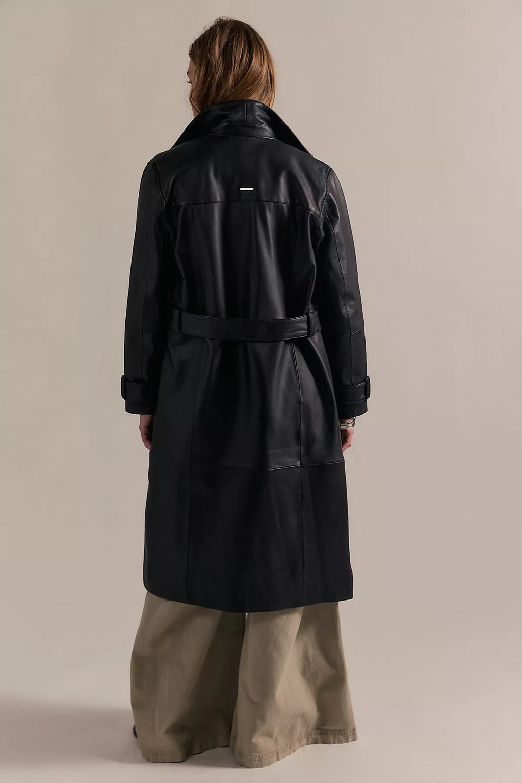Deadwood Terra Leather Trench Coat