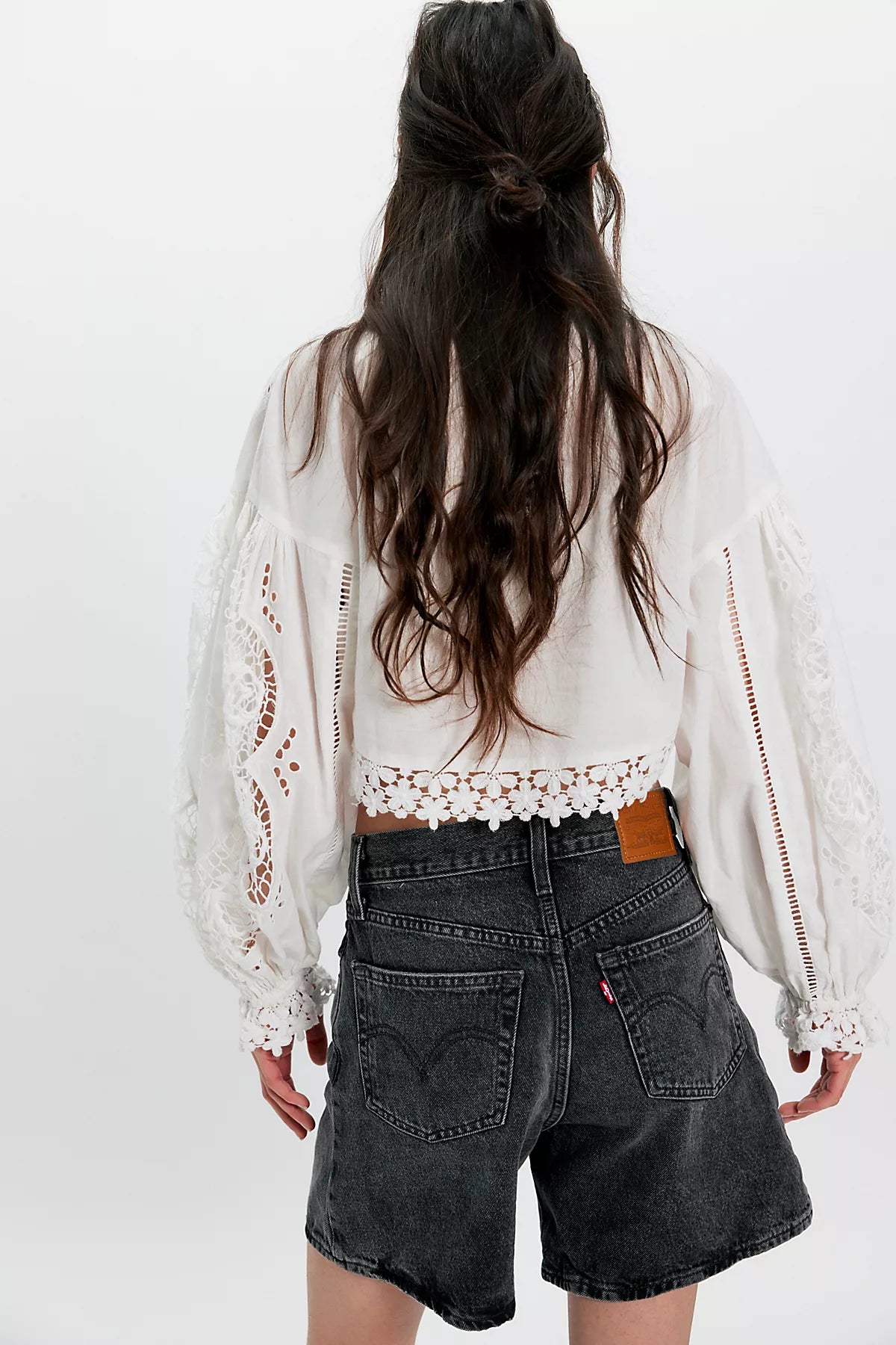 Levi's High-Rise Baggy Shorts