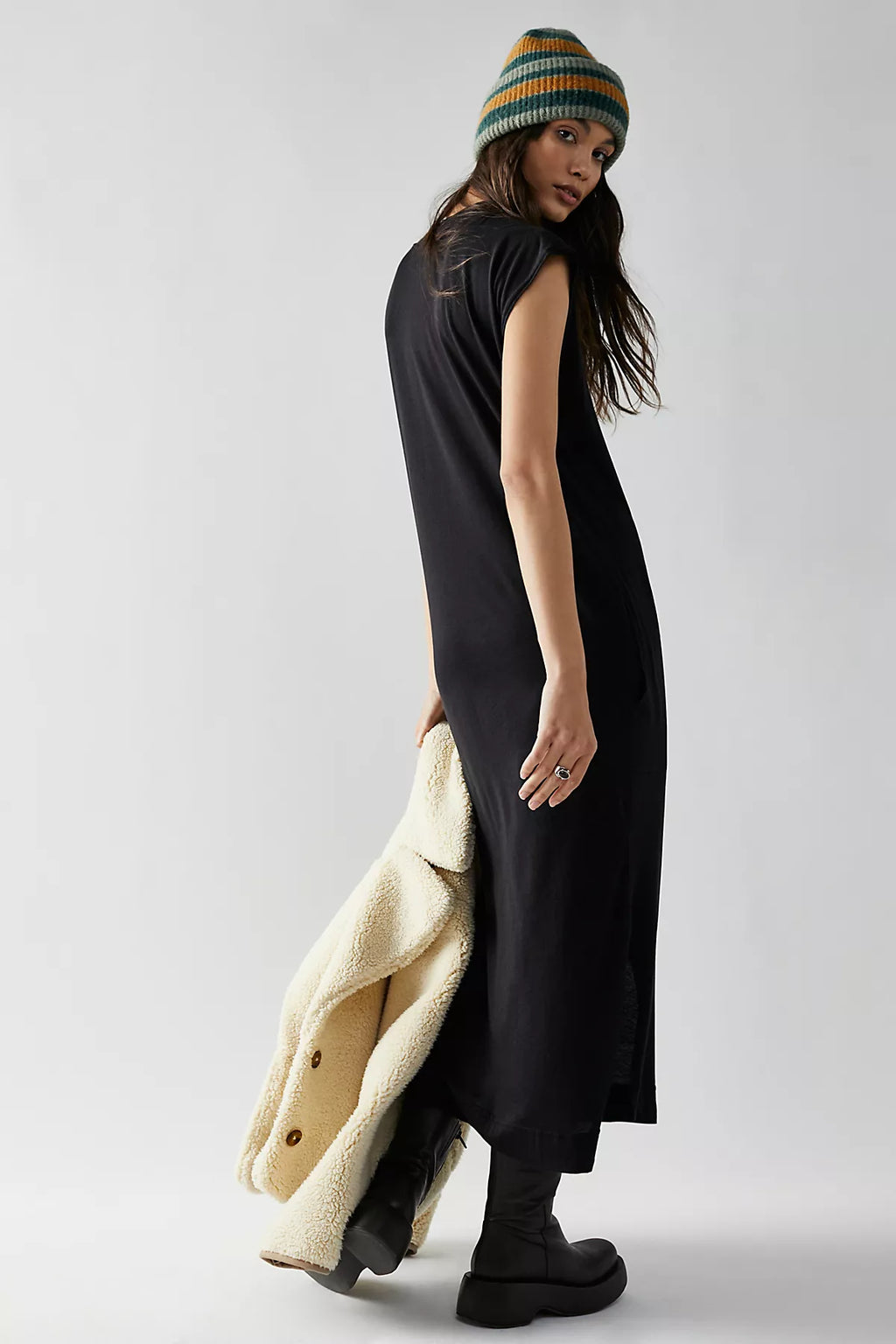 All Day Long Midi T-Shirt Dress