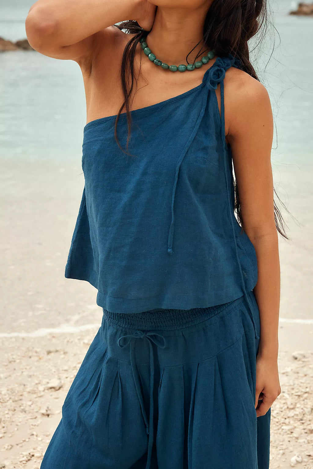 Sandshell Linen Sahara Pant Set