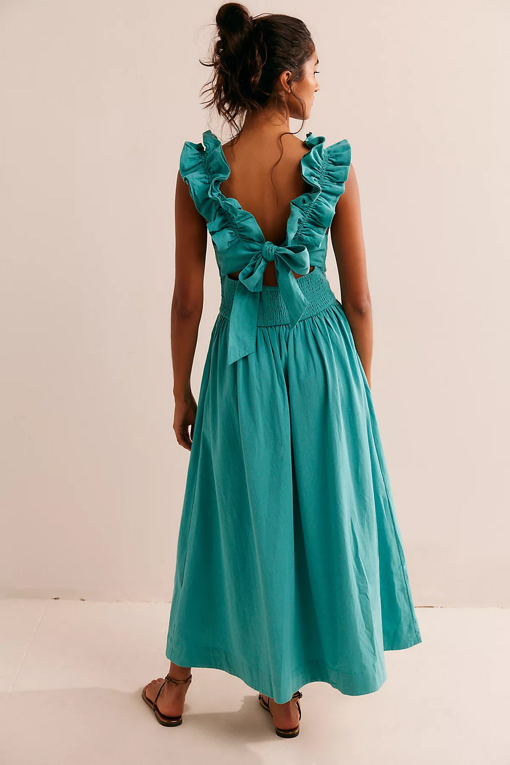 Ruffle It Up Midi Dress