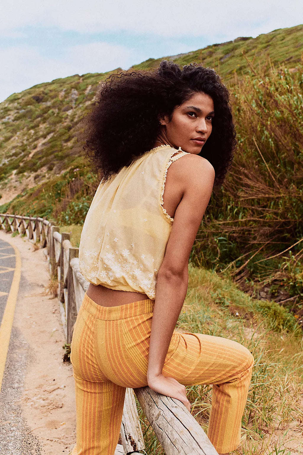 Penelope Striped Pant