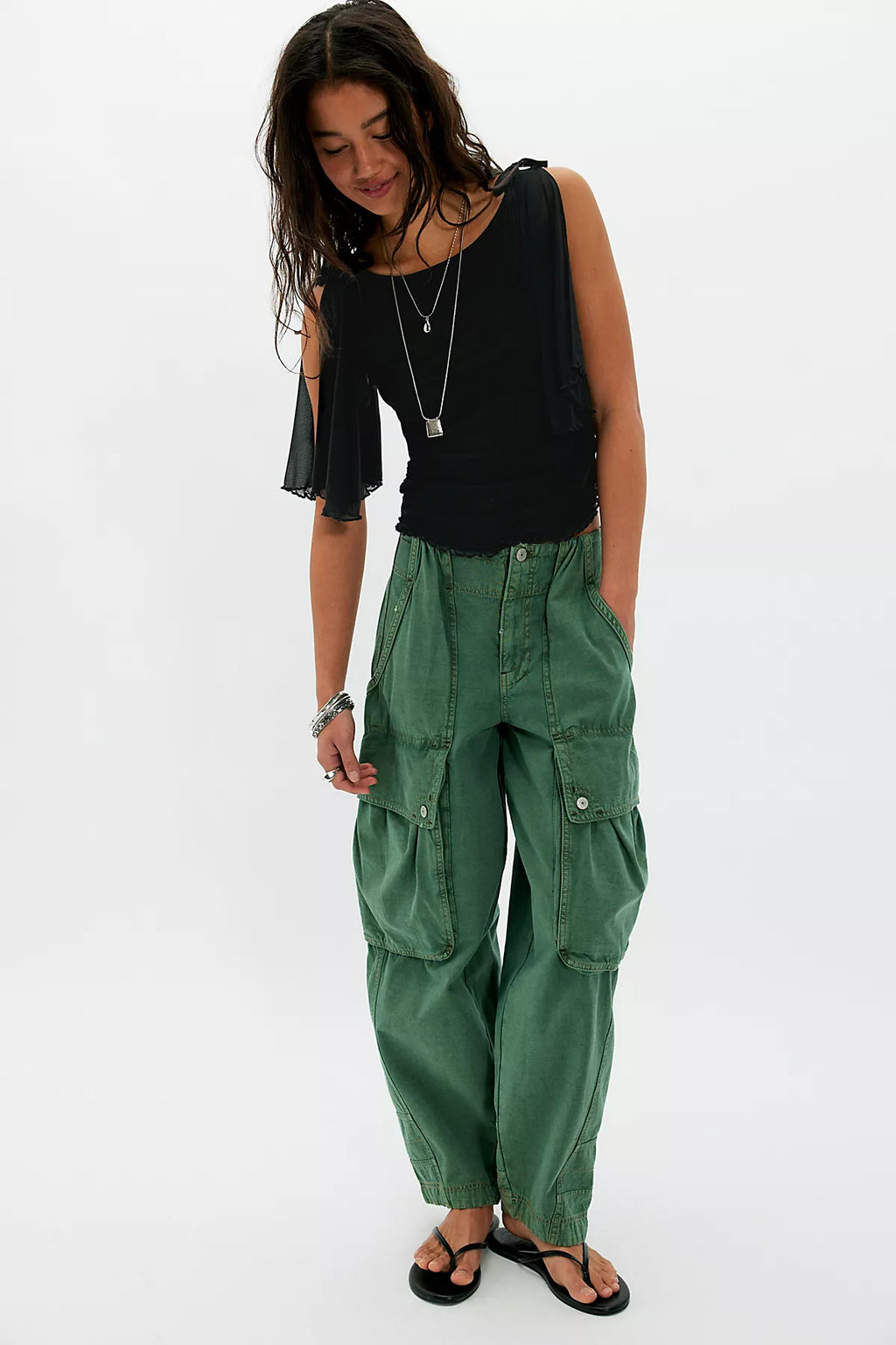 We The Free Brentwood Slouchy Cargo Pants