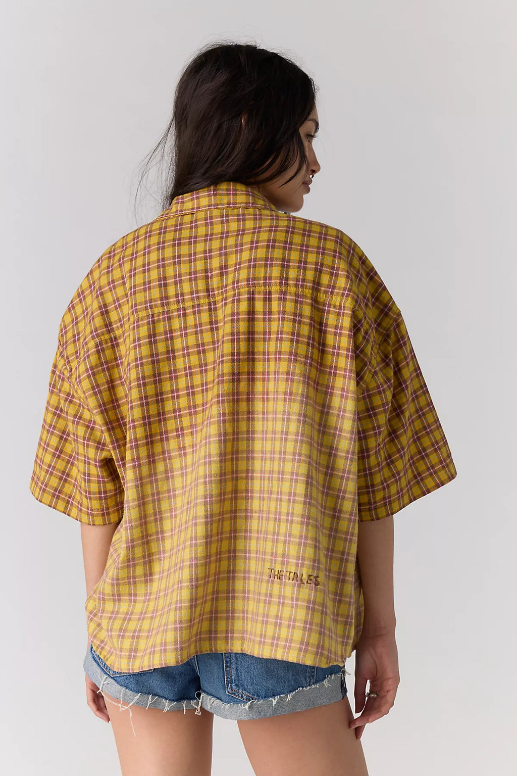 The Tales Fear And Loathing Dip Dye Button Down Shirt