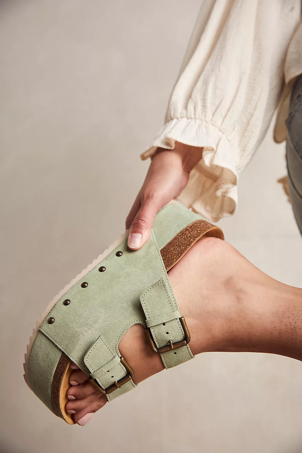 Rule Breaker Flatform Sandals