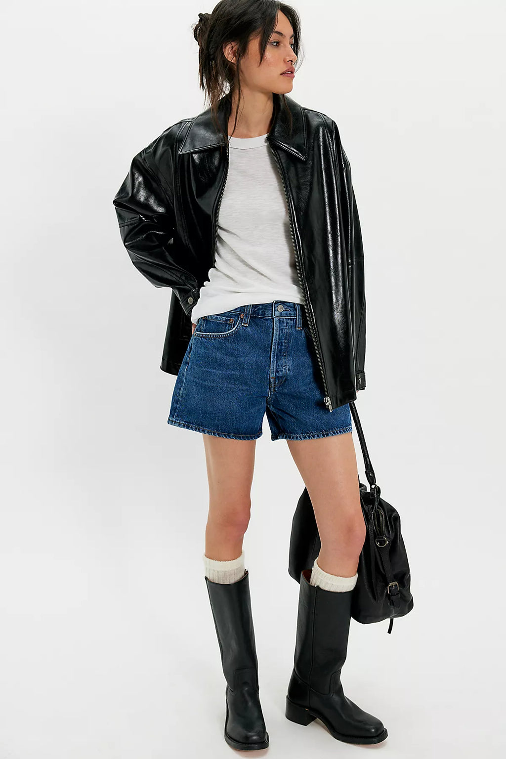 AGOLDE Parker Long Shorts