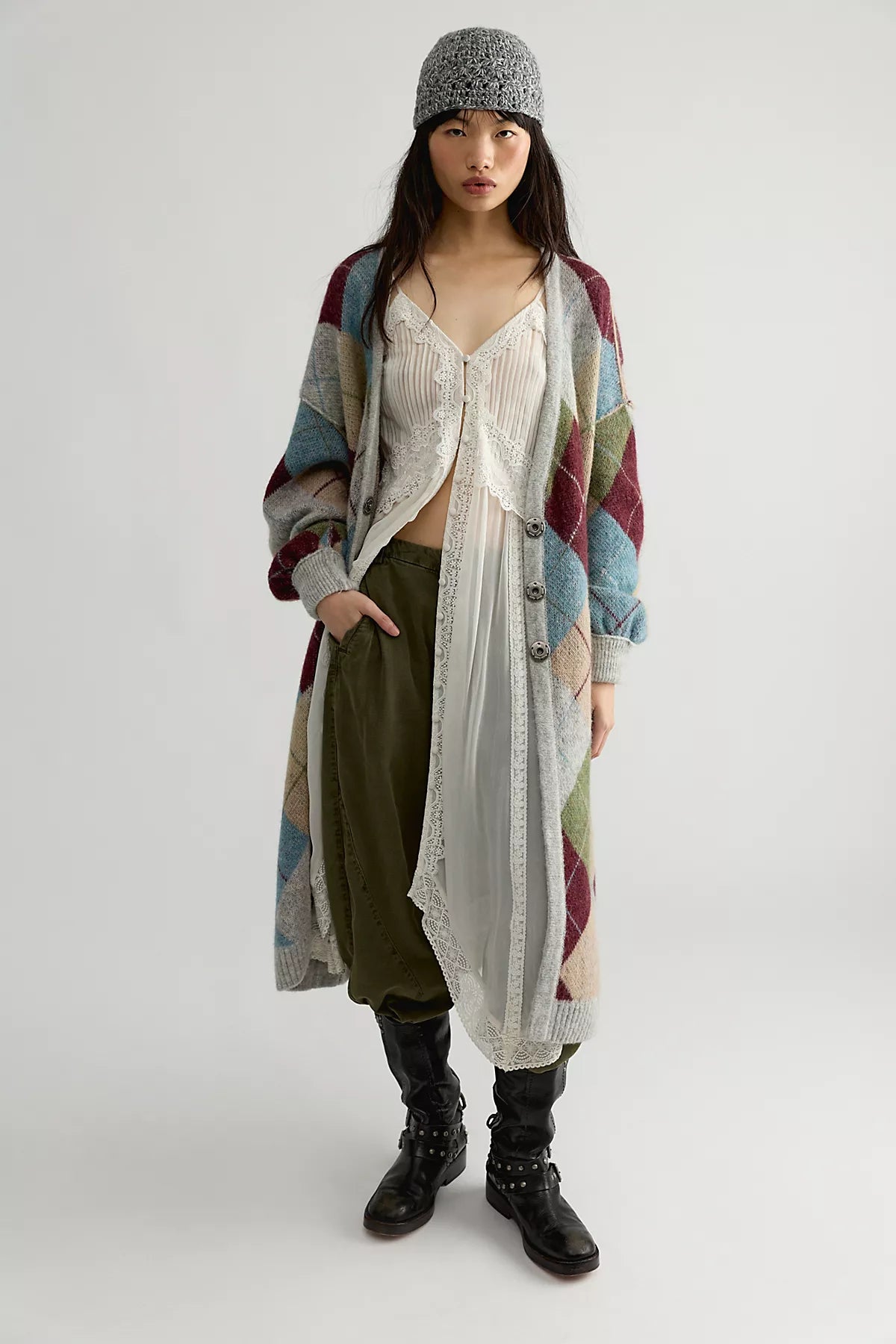 We The Free Electric Heritage Cardi
