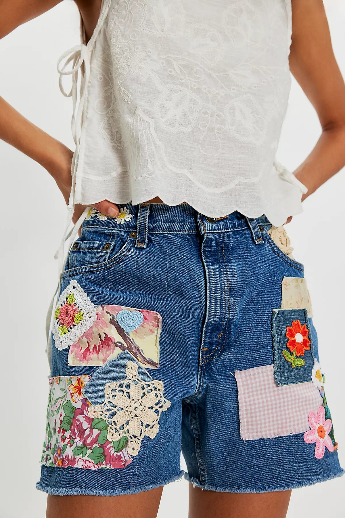 Riley Vintage Crochet Canyon Shorts