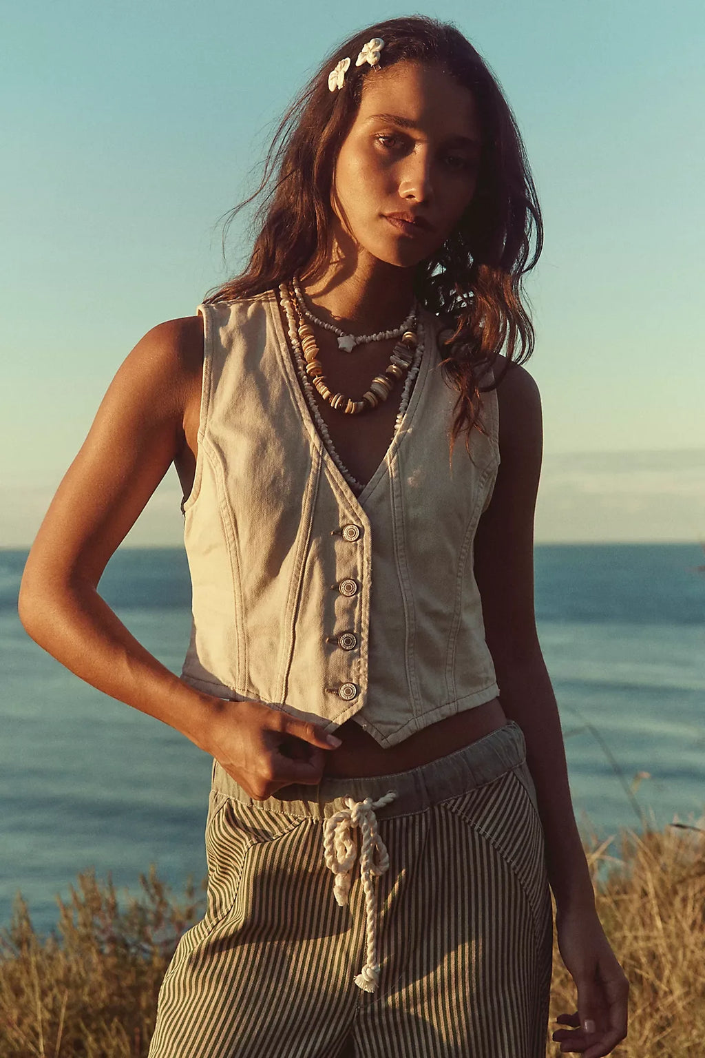 We The Free Tate Denim Vest