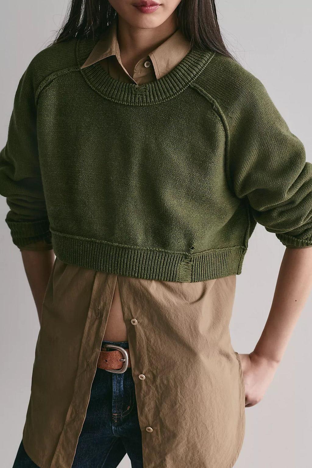 We The Free Tennessee Cropped Pullover