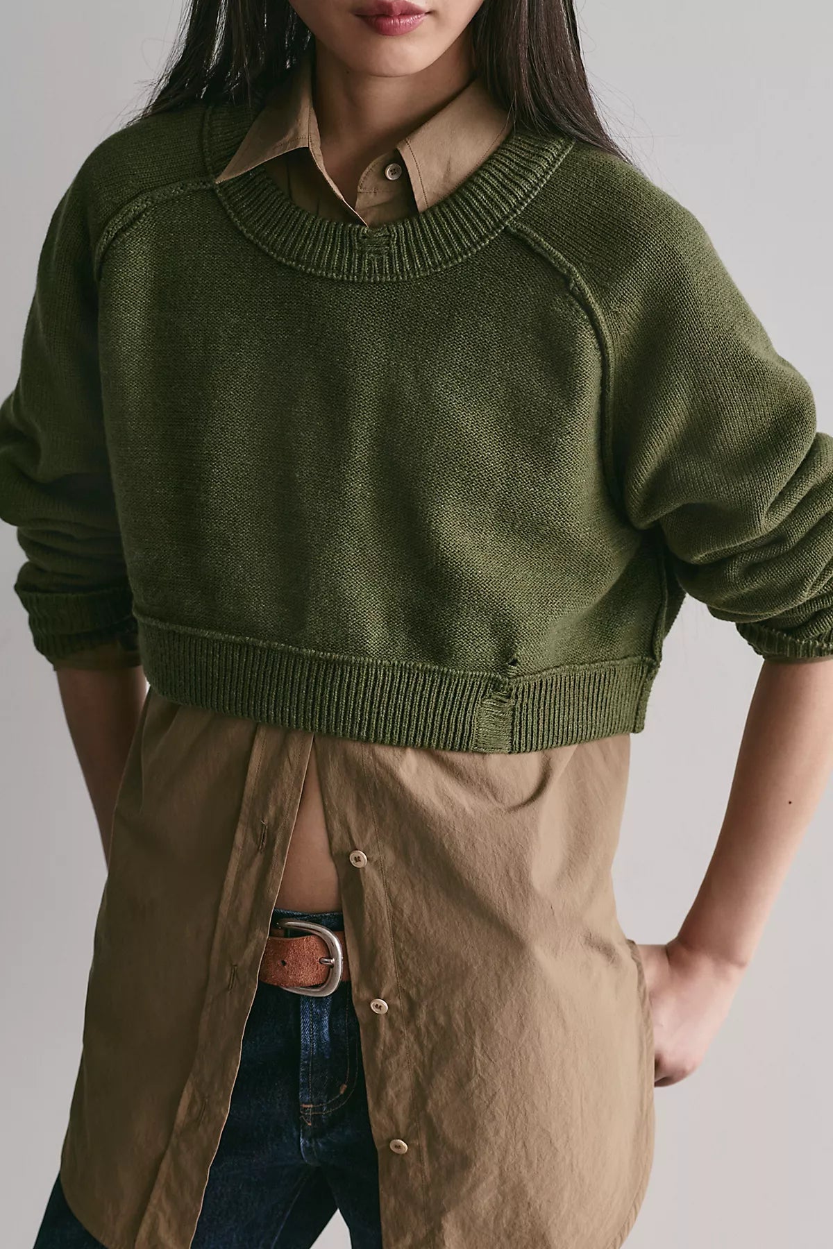 We The Free Tennessee Cropped Pullover