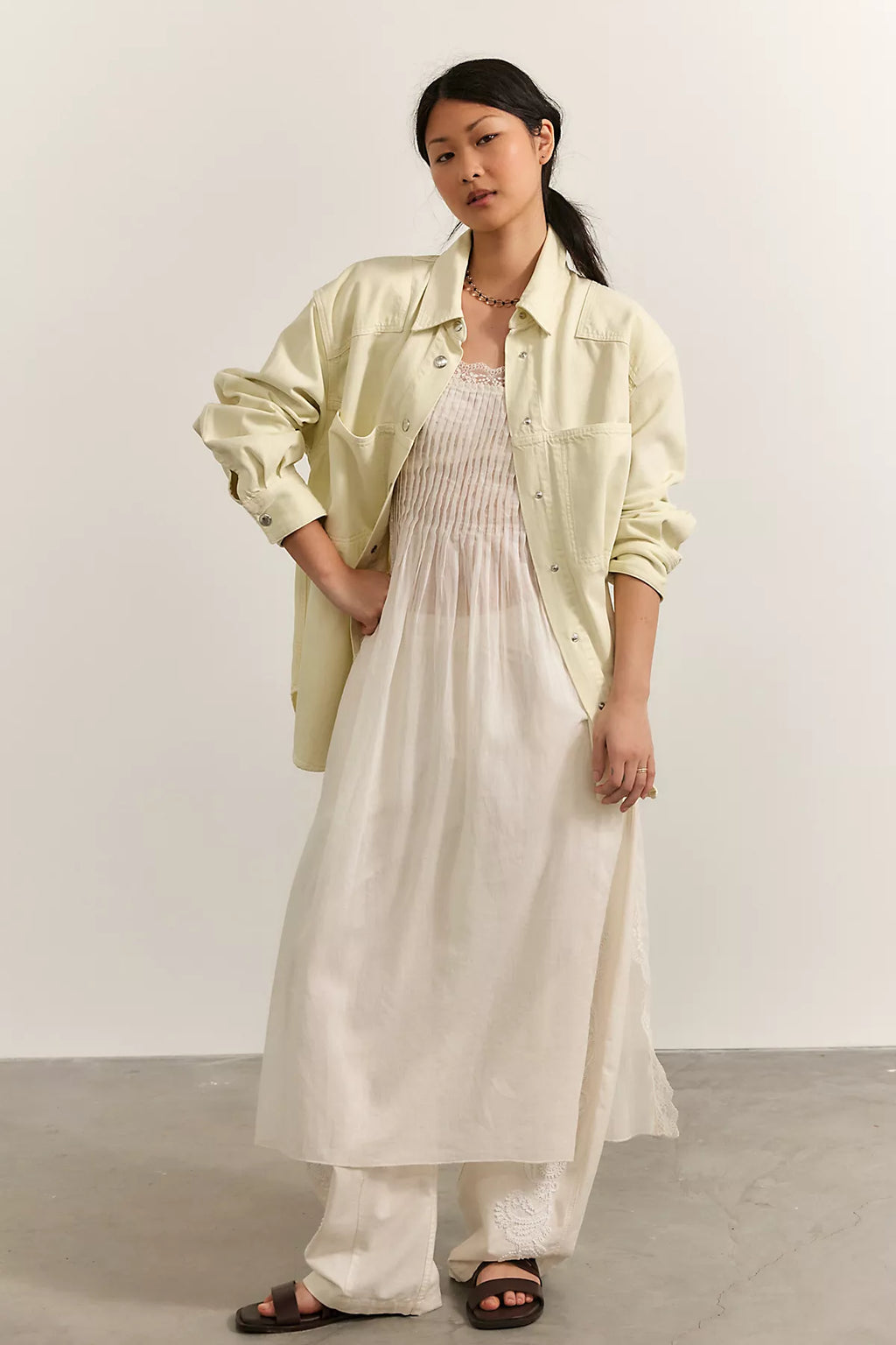 AGOLDE Laria Button Down Shirt