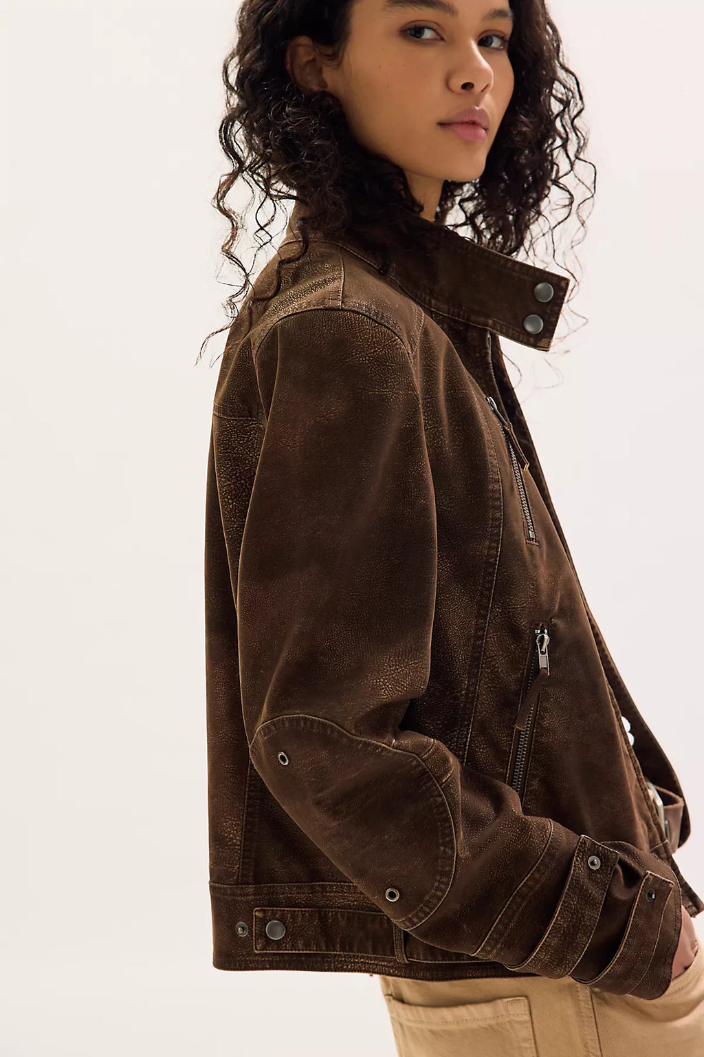 We The Free Jesse Vegan Suede Jacket