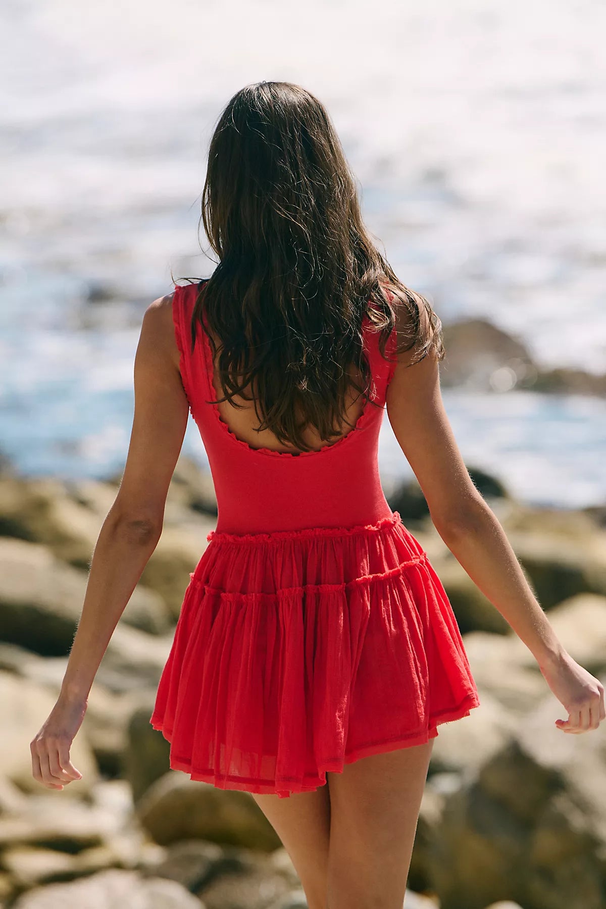 Izi Drop-Waist Mini Dress