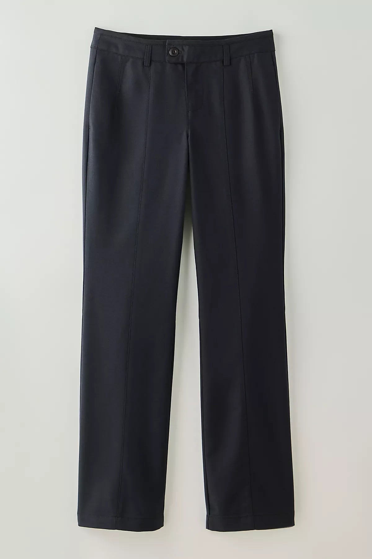 Set On You Slim Solid Trousers