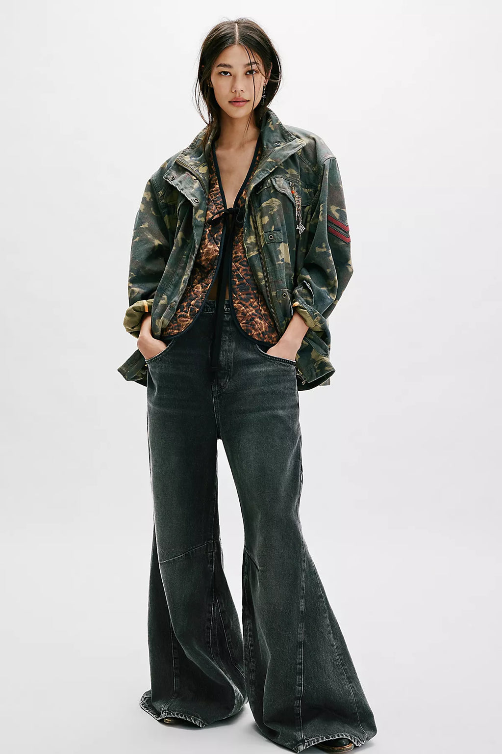 We The Free Eden High Slouchy Flare Jeans