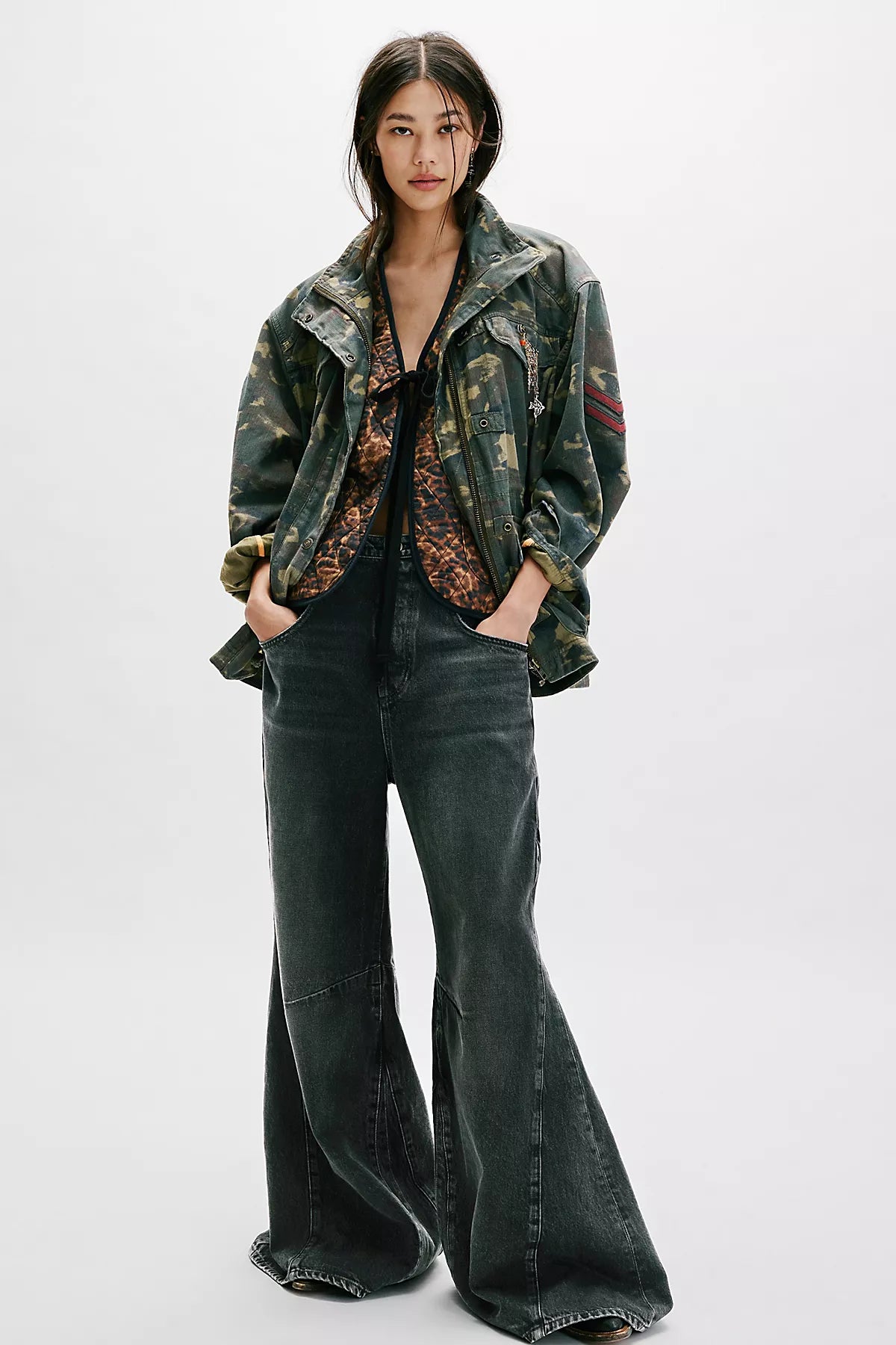 We The Free Eden High Slouchy Flare Jeans