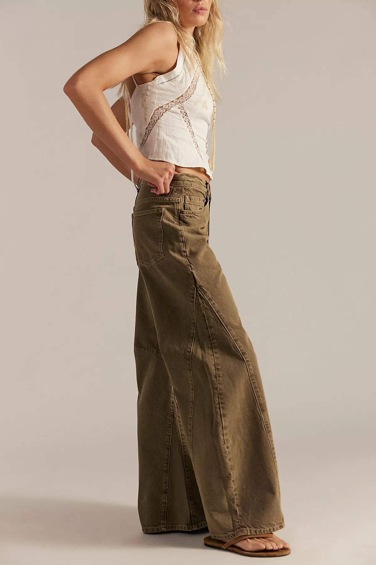 We The Free Eden High Slouchy Flare Jeans