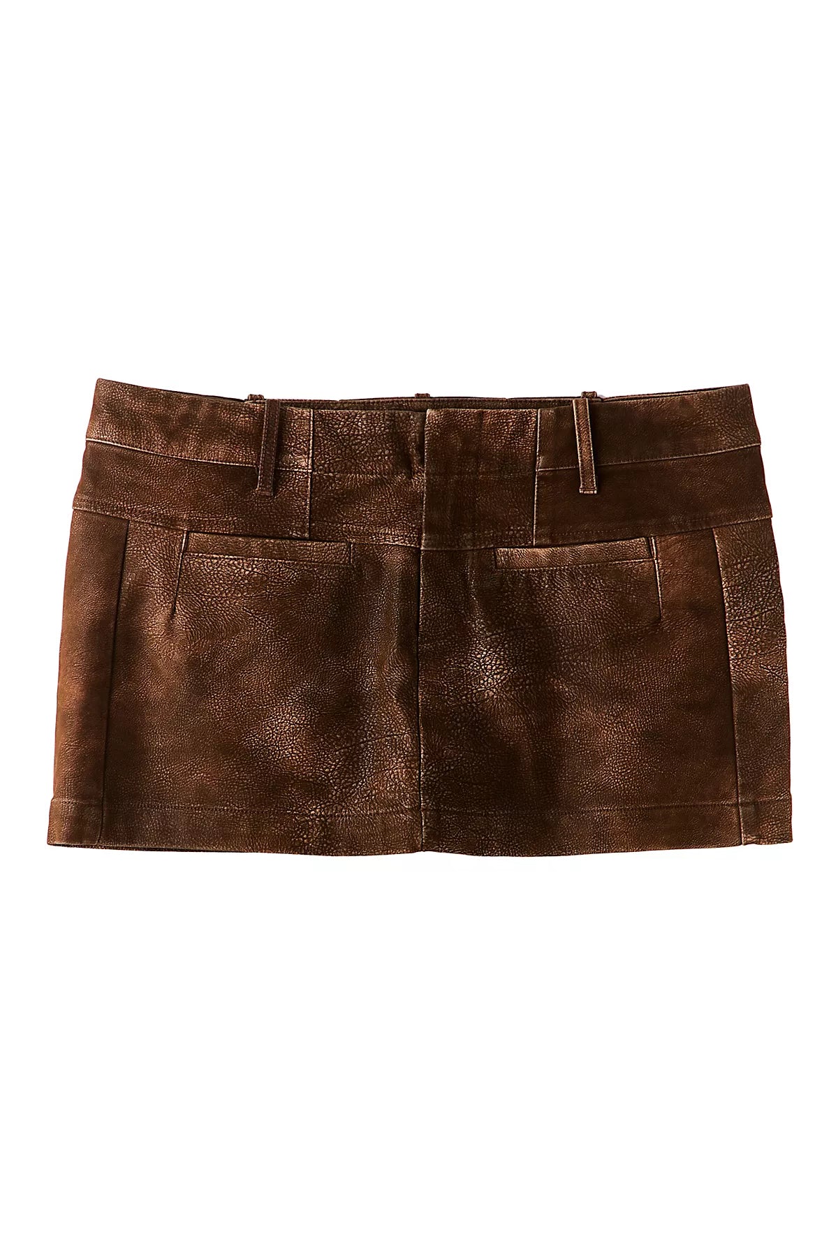 We The Free Mille-Fleurs Vegan Suede Micro Skirt