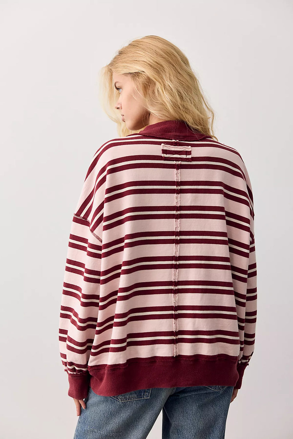 Palm Springs Striped Pullover