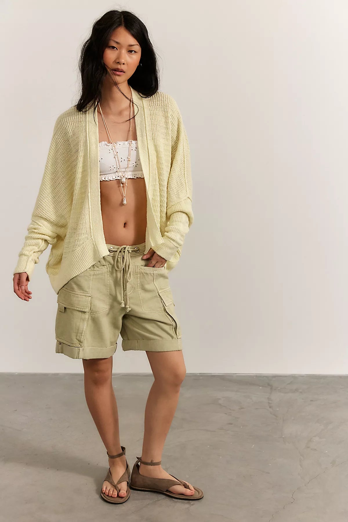We The Free Mad About You Linen Cardi
